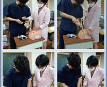 근육주사 실습